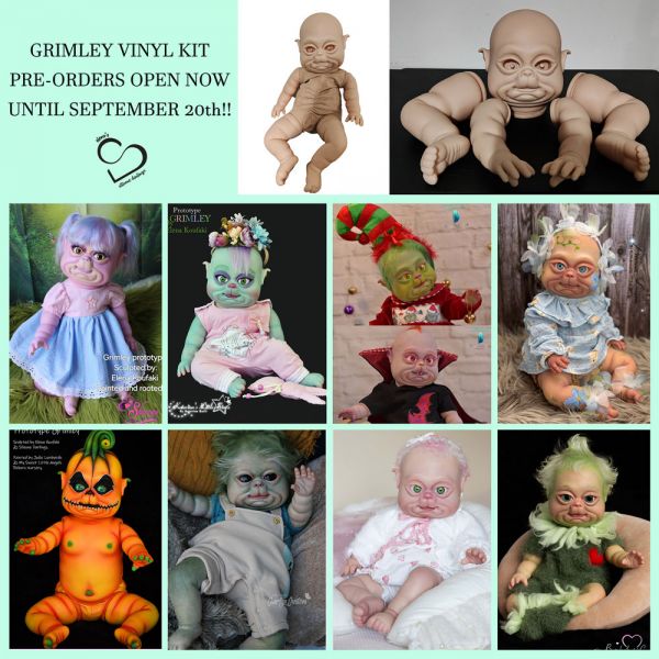 Vinyl Kit GRIMLEY by Elena Koufaki 20"